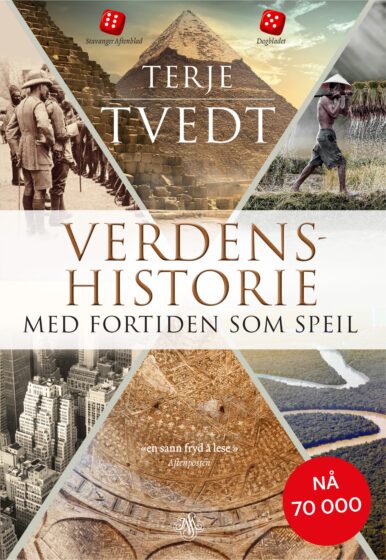 Omslaget til «Verdenshistorie» av Terje Tvedt