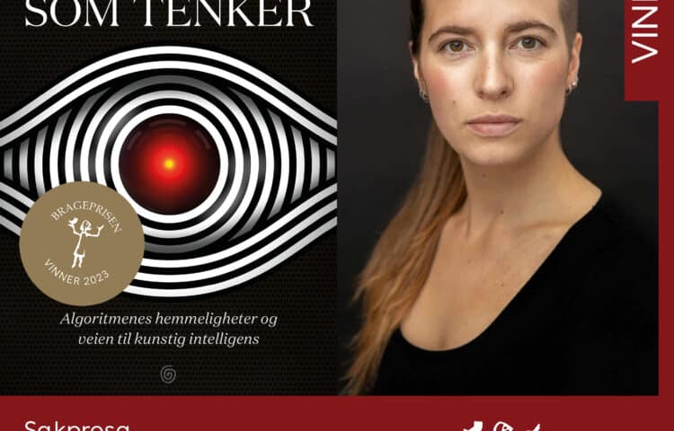Pressemelding: «Maskiner som tenker» av Inga Strümke er årets vinner av Brageprisen