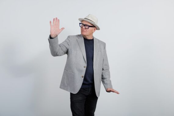 Foto av Hallgrímur Helgason. fotograf: Gunnar Freyr Steinsson