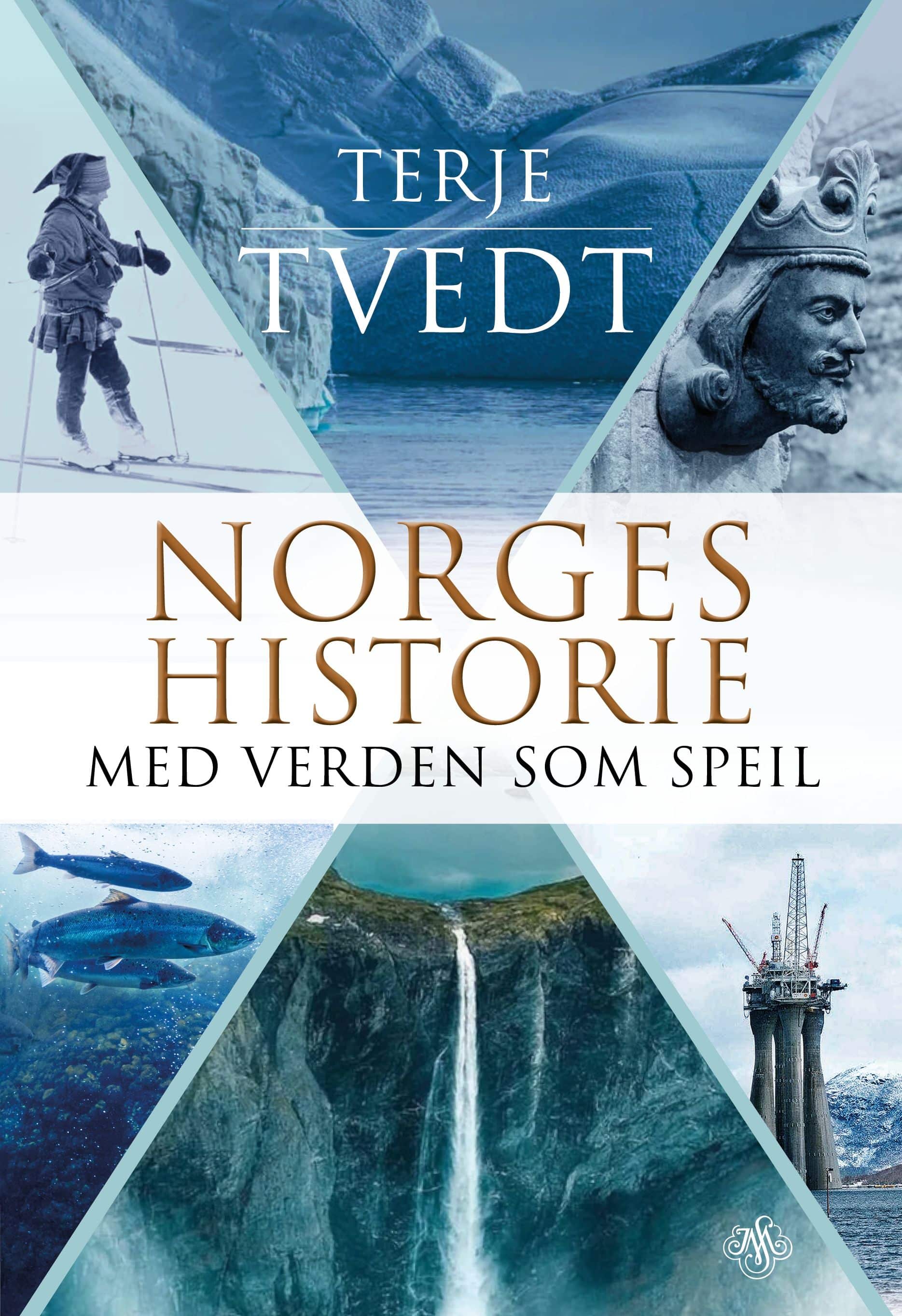 Omslaget til «Norges historie» av Terje Tvedt