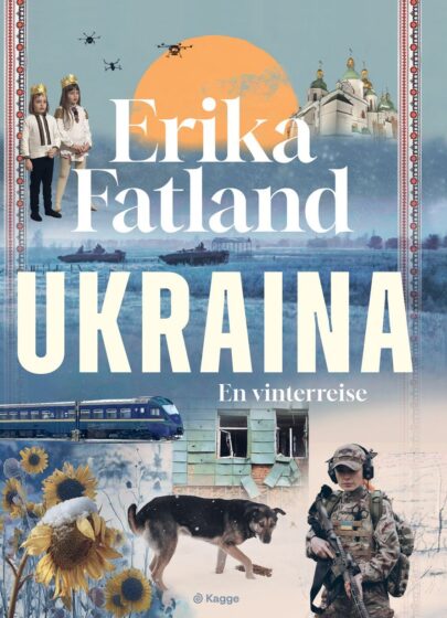 Omslaget til «Ukraina. En vinterreise» av Erika Fatland